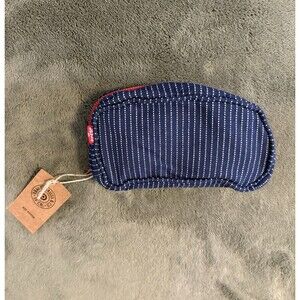 New Levi’s Wabash Print Zip Pouch Red Tab Workwear Canvas Cotton Case Bag NWT